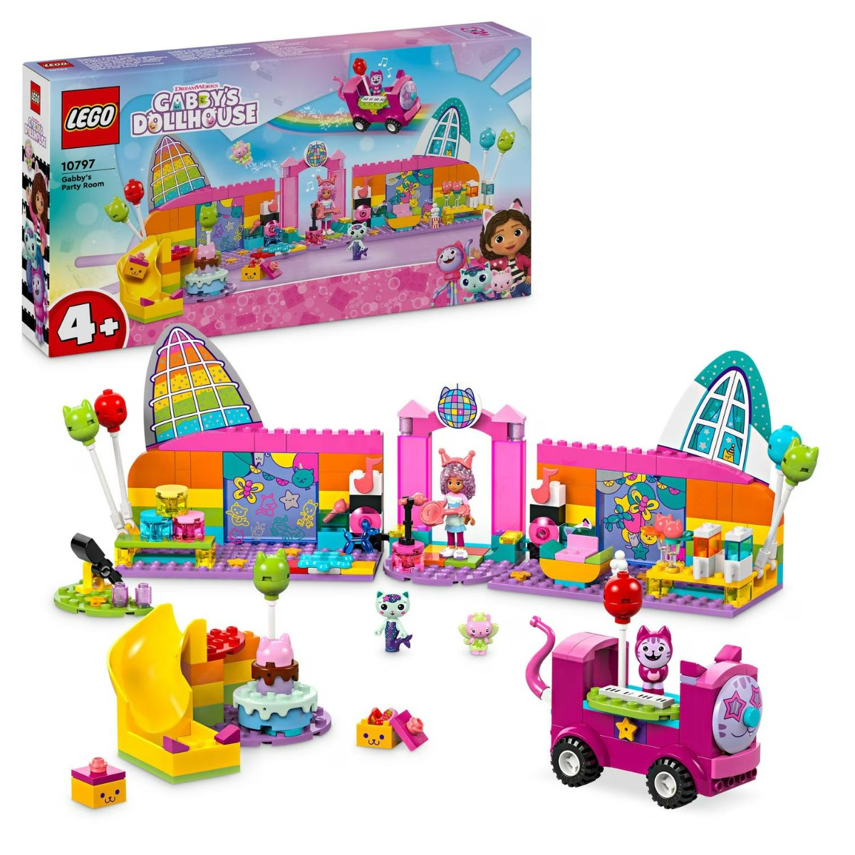 LEGO® Gabby?s Dollhouse - Camera de party a lui Gabby 10797 252 piese