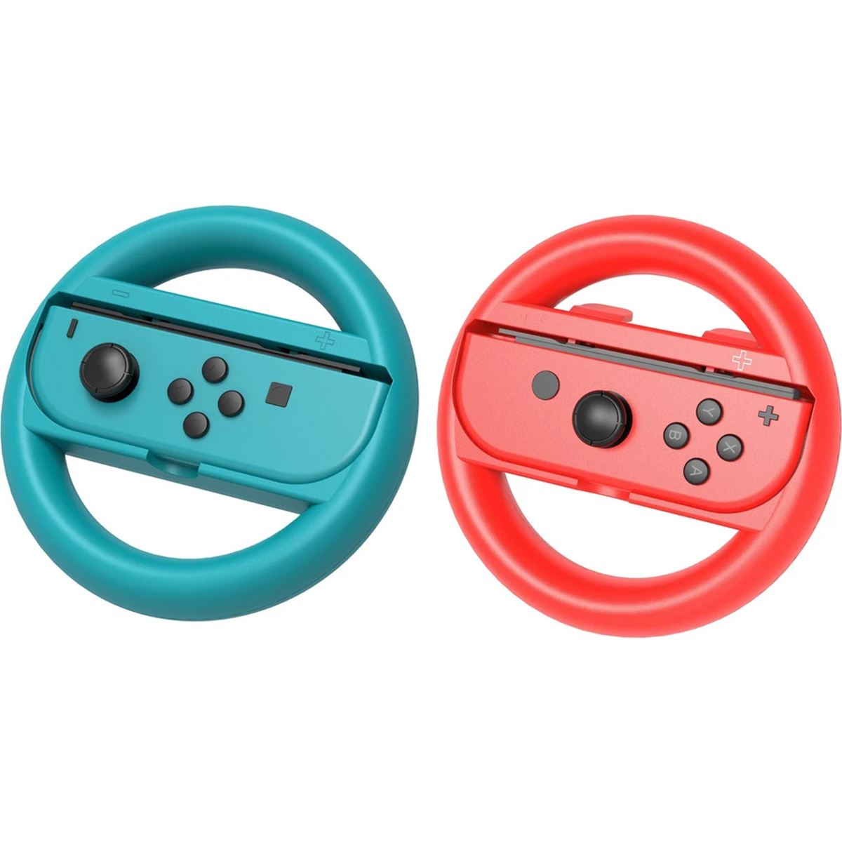 Suporti Tip Volan Ipega Sw087 Pentru Nintendo Switch Joy-con, 2 Bucati, Rosu/albastru