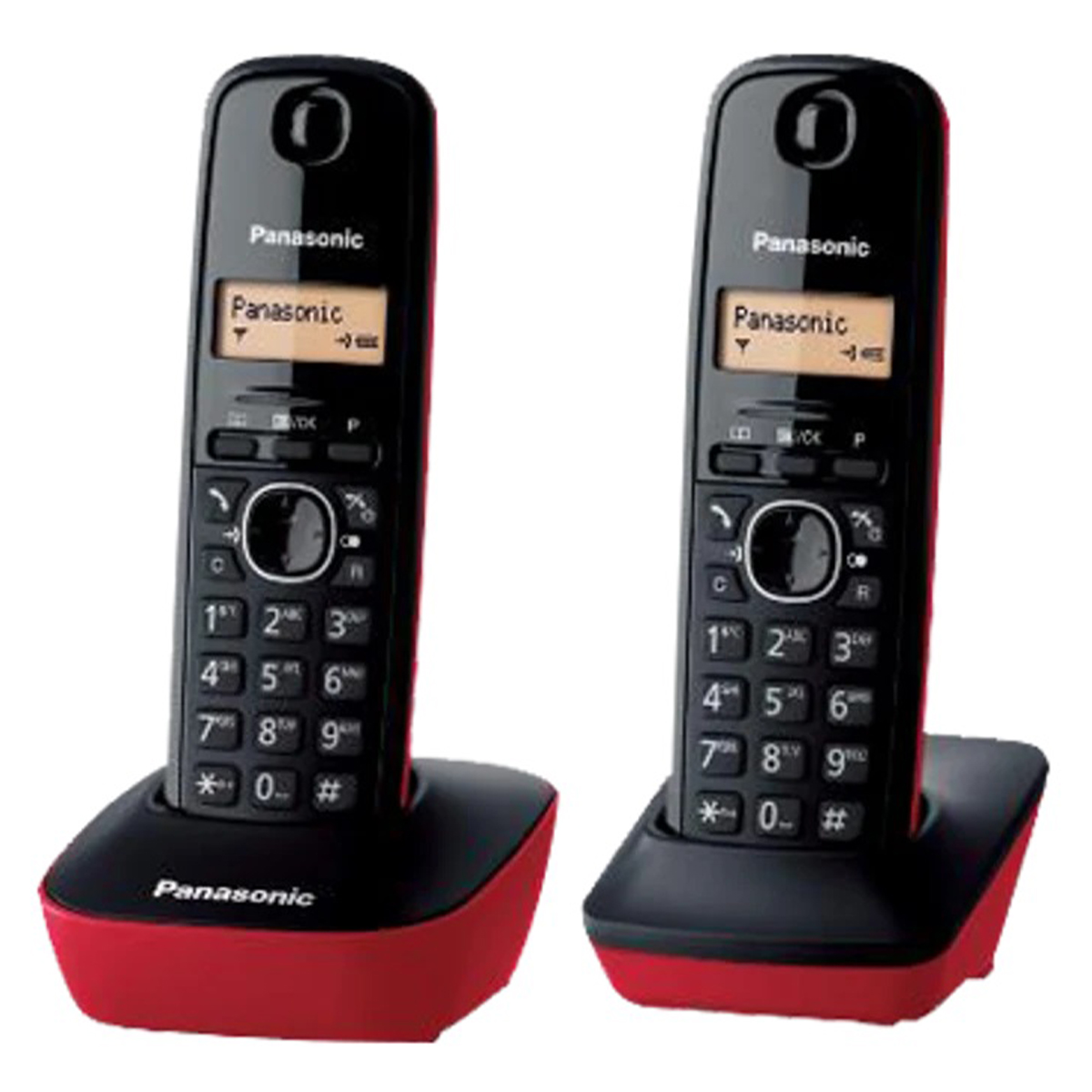 Telefon Fix Fara Fir Panasonic Wireless Kx-tg1612spr, Duo, Rosu