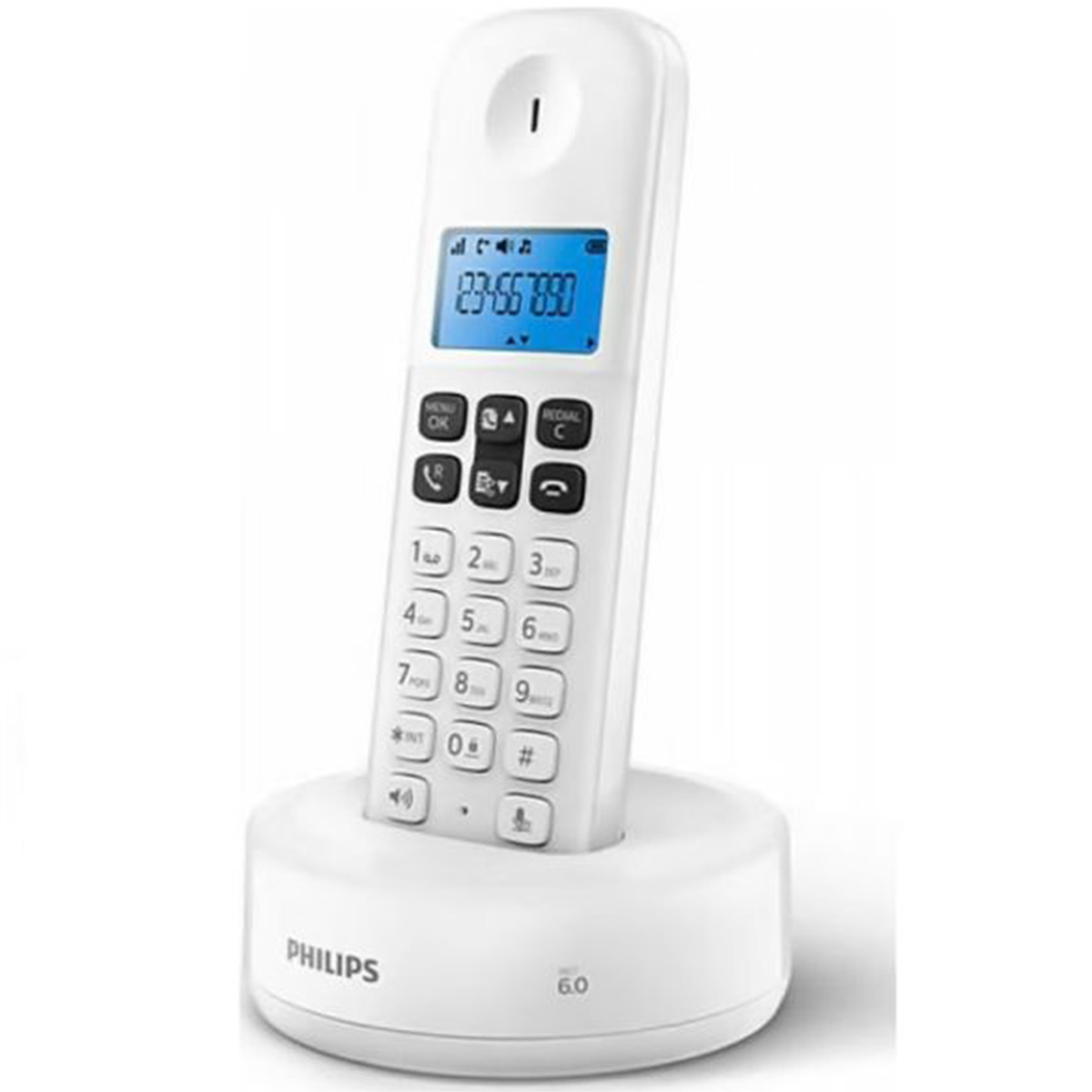 Resigilat - Telefon Fix Fara Fir Philips Wireless Landline D1611w, Alb