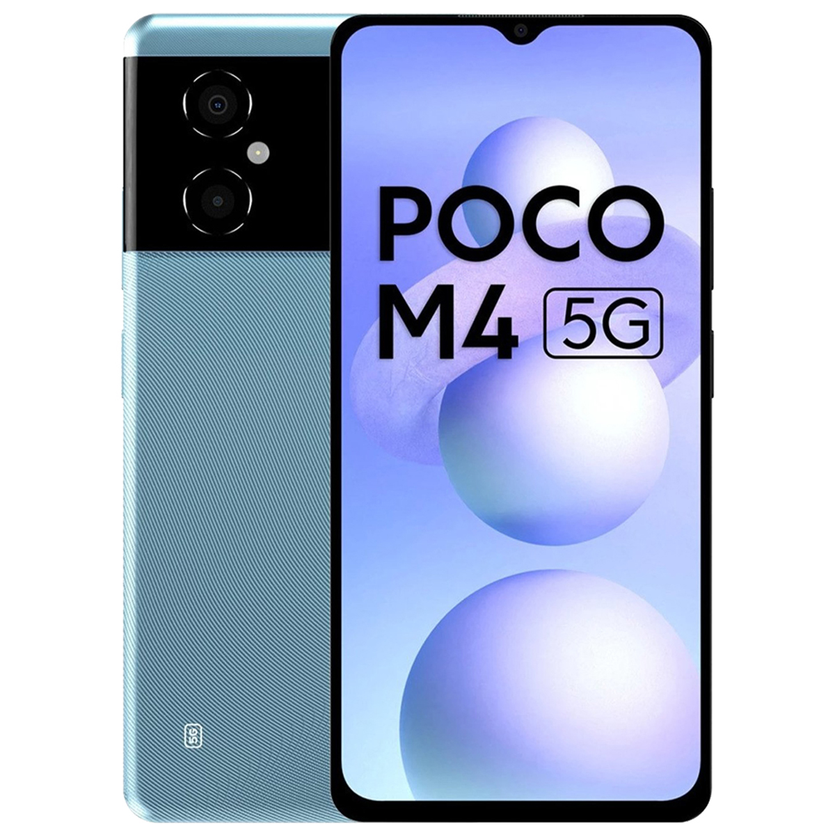 Telefon Mobil Xiaomi Poco M4 5g, 128gb, 6gb Ram, Dual-sim, Albastru