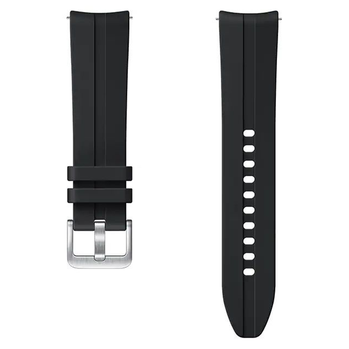 Resigilat - Bratara Ridge Sport Band Pentru Samsung Galaxy Watch3, Small-medium, Et-sfr85sbegeu, Negru (20mm)