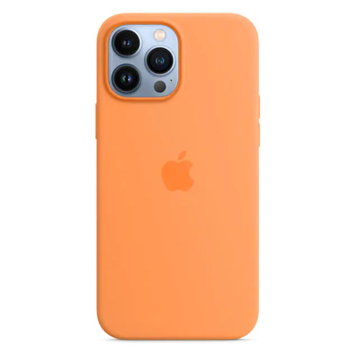 Husa de protectie telefon Apple pentru Apple iPhone 13 Pro Max, Silicone Case, MagSafe, Marigold (Seasonal Fall 2021)