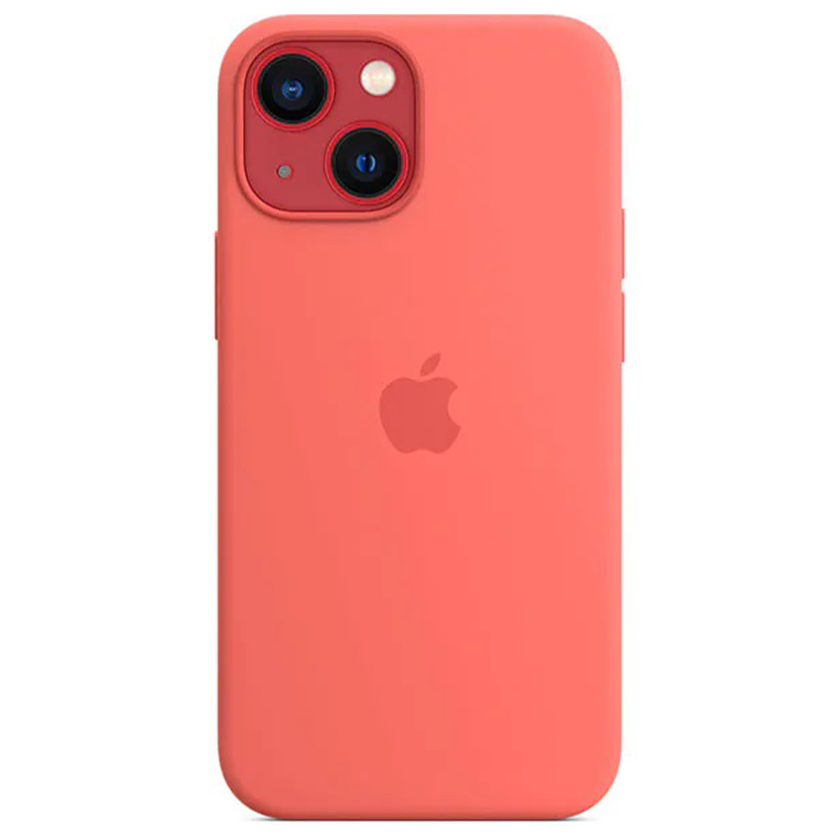 Husa Telefon Apple Pentru Apple Iphone 13 Mini, Silicone Case, Magsafe, Pink Pomelo (seasonal Fall 2021)